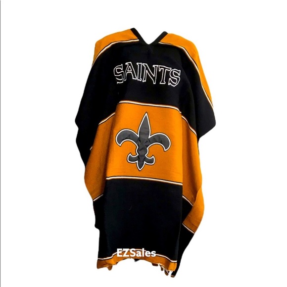 New Orleans Saints Poncho - Picture 1 of 2
